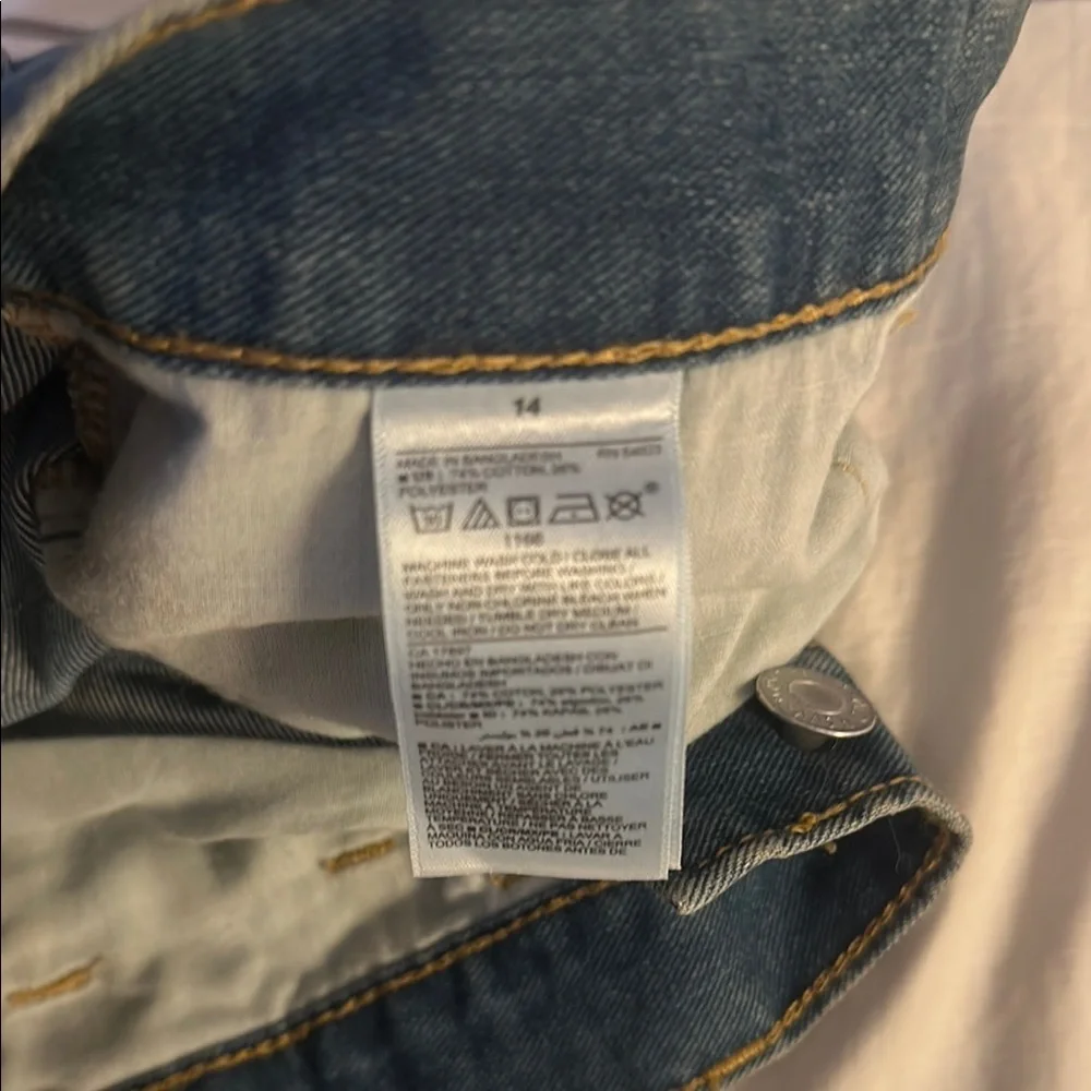 Old Navy Blue Denim Cut-Off Shorts